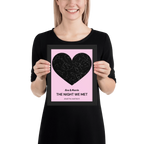 Starmap Generator Heart – Personalized Wall Art (Poster or Framed) • Museum-Quality Print