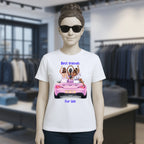 Vegas Girls (1–3 names) – Personalized Unisex T-Shirt | Bella + Canvas 3001 - Custom Character Design