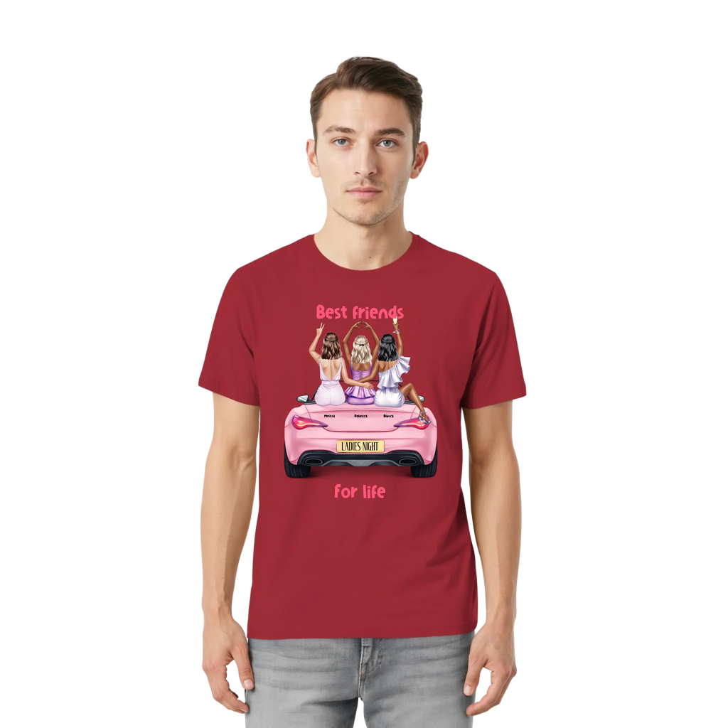 Bella + Canvas 3001 front-unisex-essential-premium-t-shirt-red-857-2000x