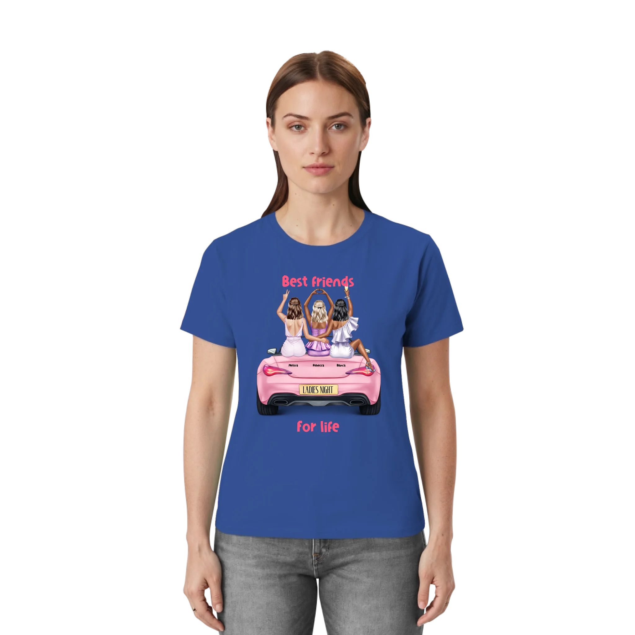 Bella + Canvas 3001 front-unisex-essential-premium-t-shirt-true-royal-855-2000x
