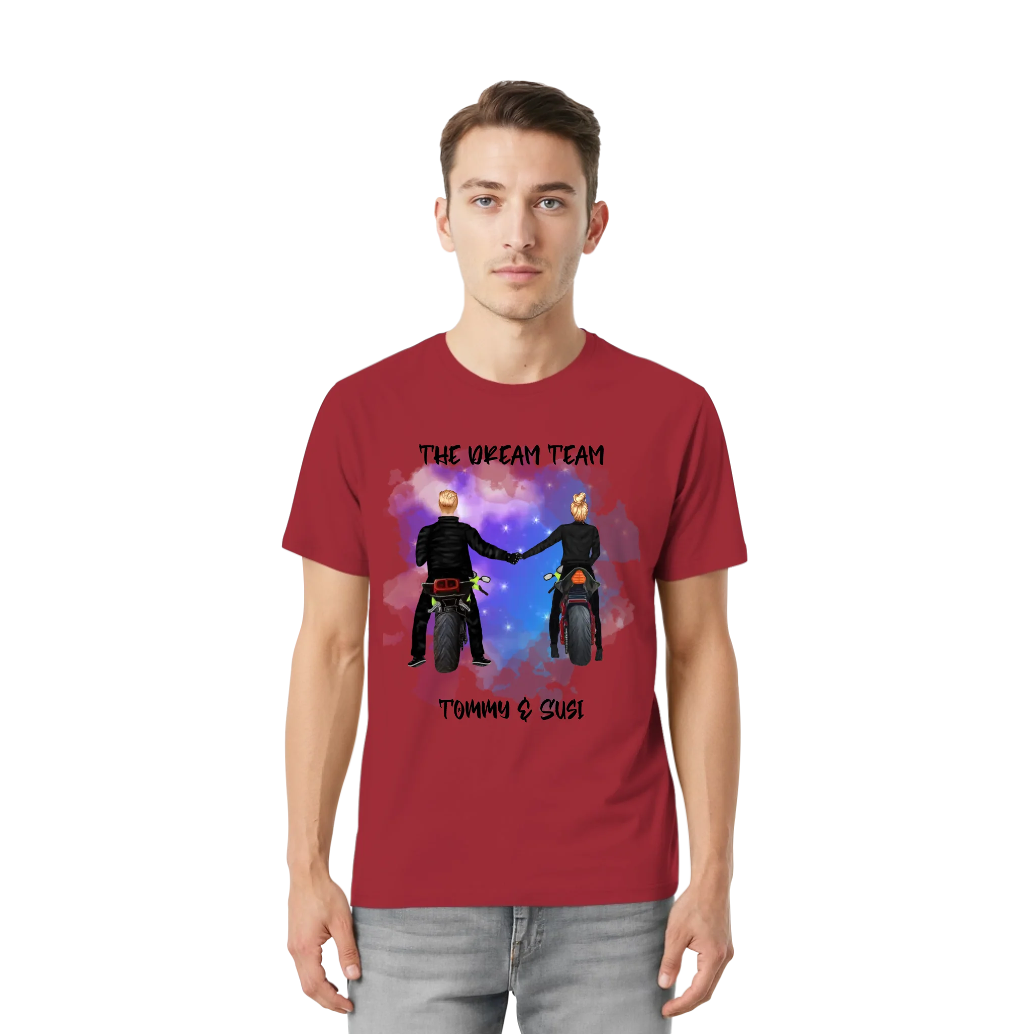 Bella + Canvas 3001 front-unisex-essential-premium-t-shirt-red-857-2000x