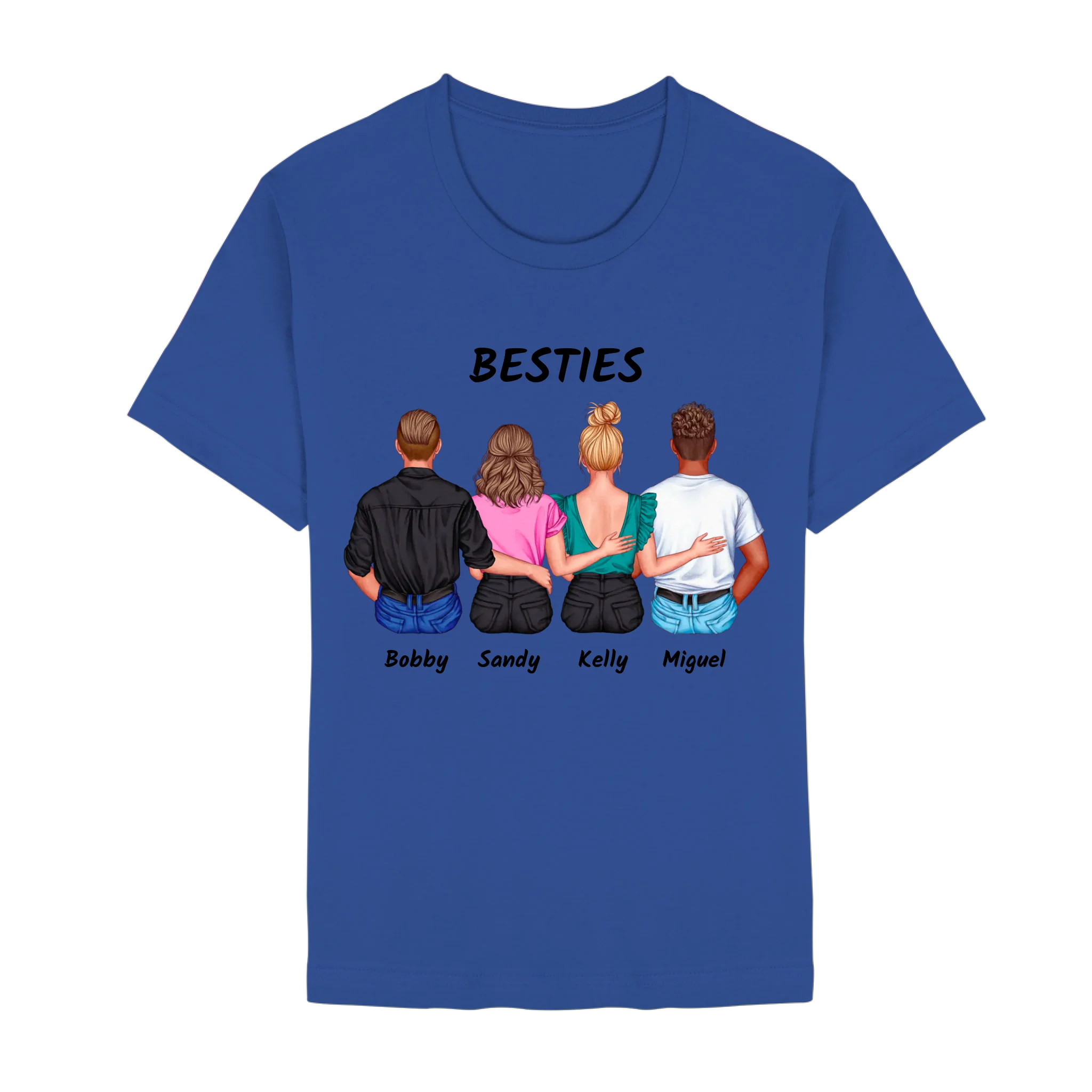 Bella + Canvas 3001 front-unisex-essential-premium-t-shirt-true-royal-617-2000x