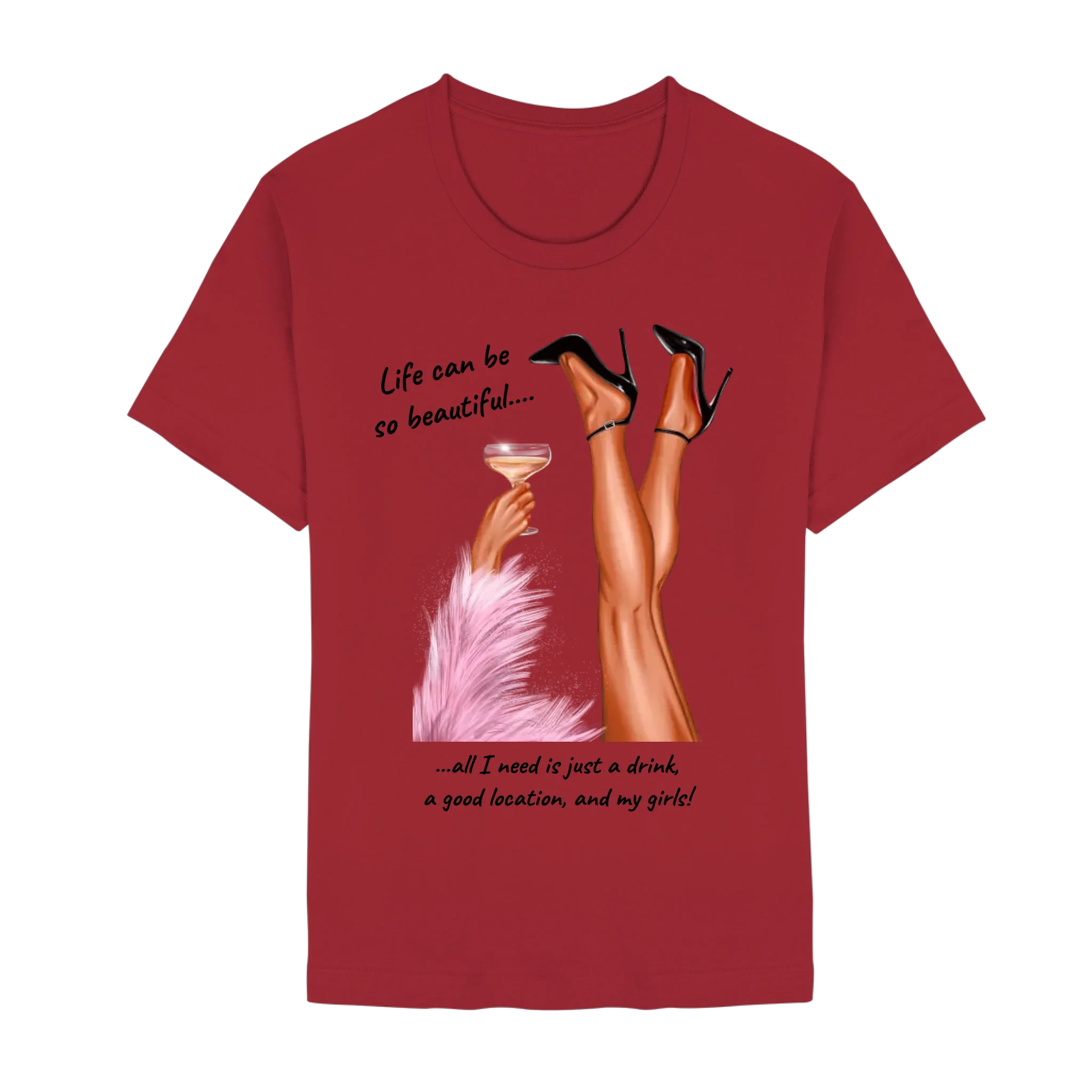 Bella + Canvas 3001 front-unisex-essential-premium-t-shirt-red-617-2000x