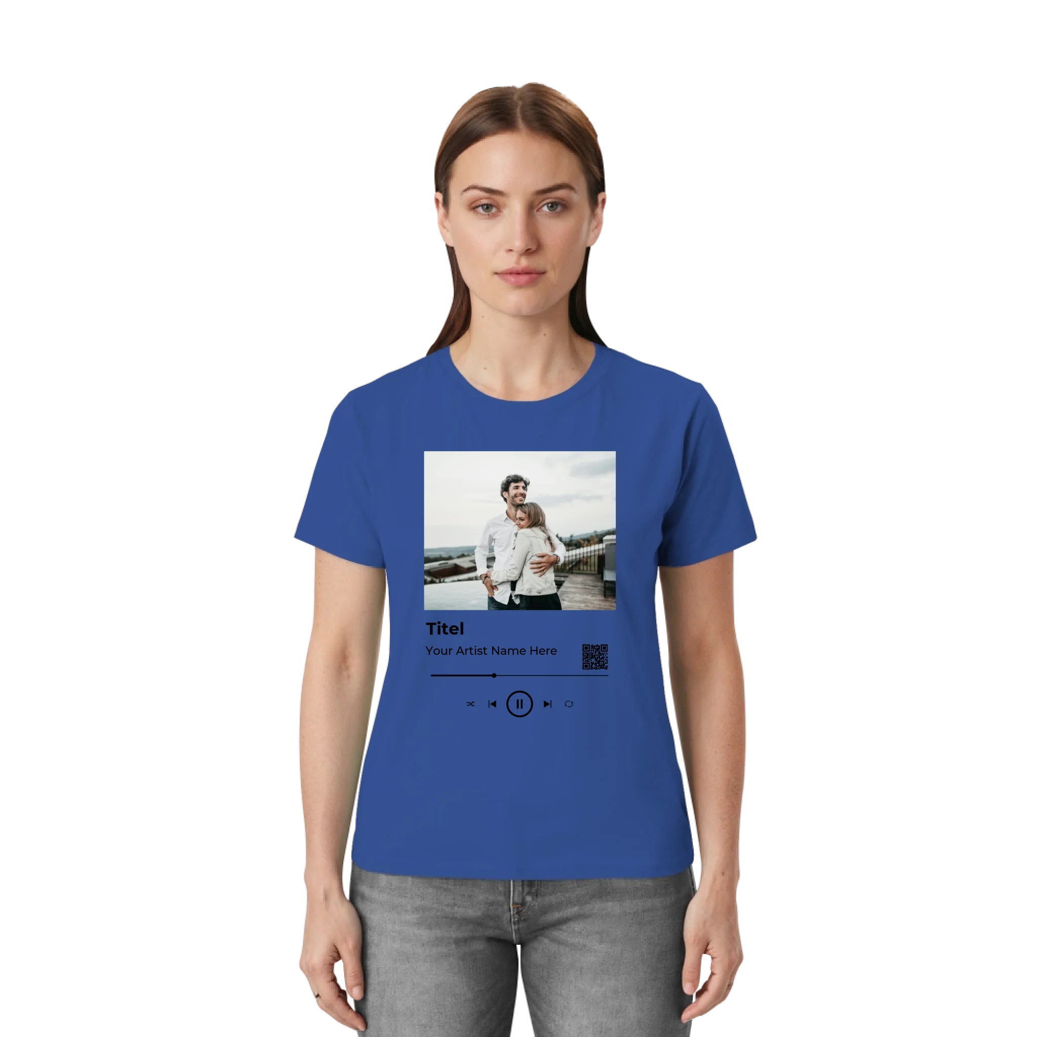 Bella + Canvas 3001 front-unisex-essential-premium-t-shirt-true-royal-855-2000x