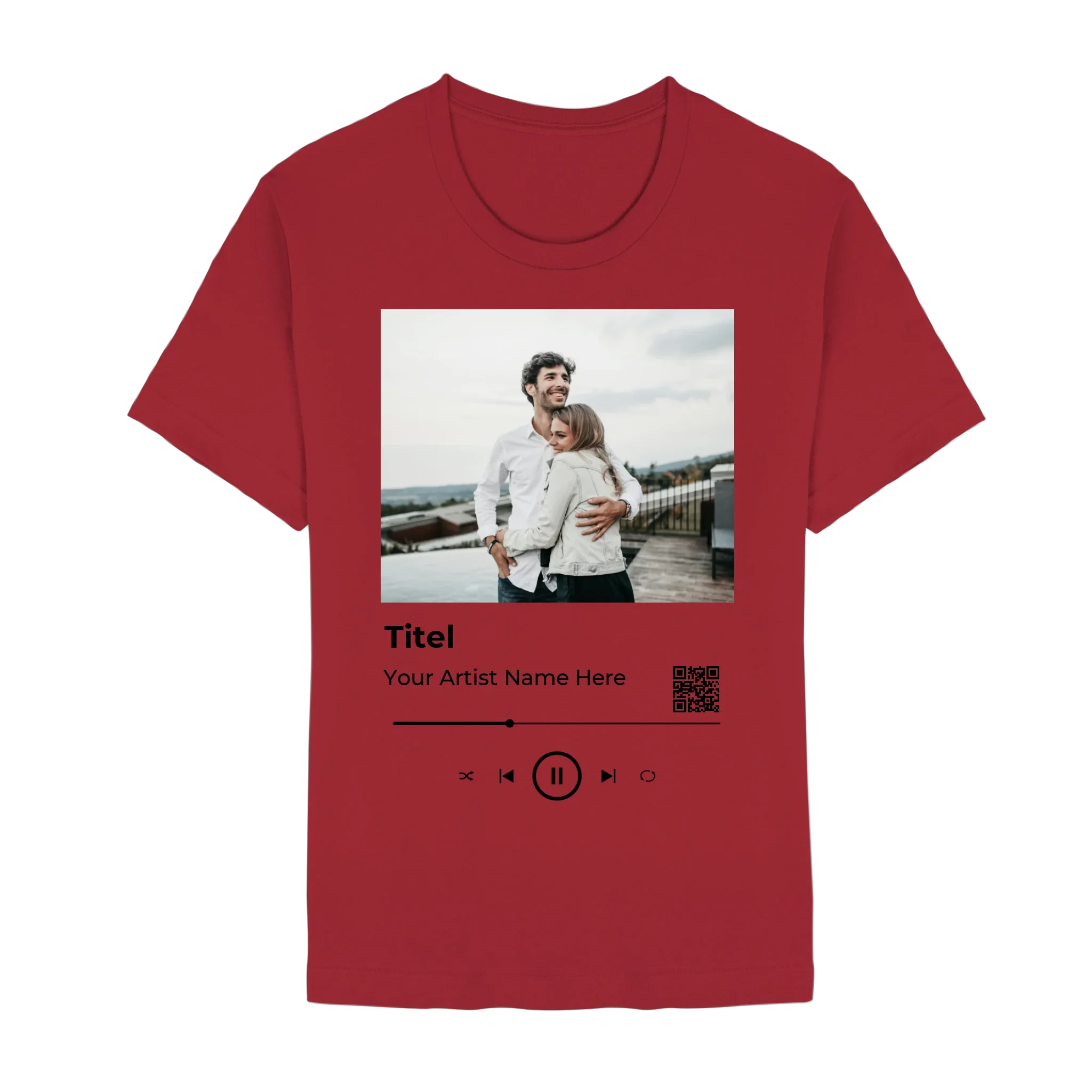 Bella + Canvas 3001 front-unisex-essential-premium-t-shirt-red-617-2000x