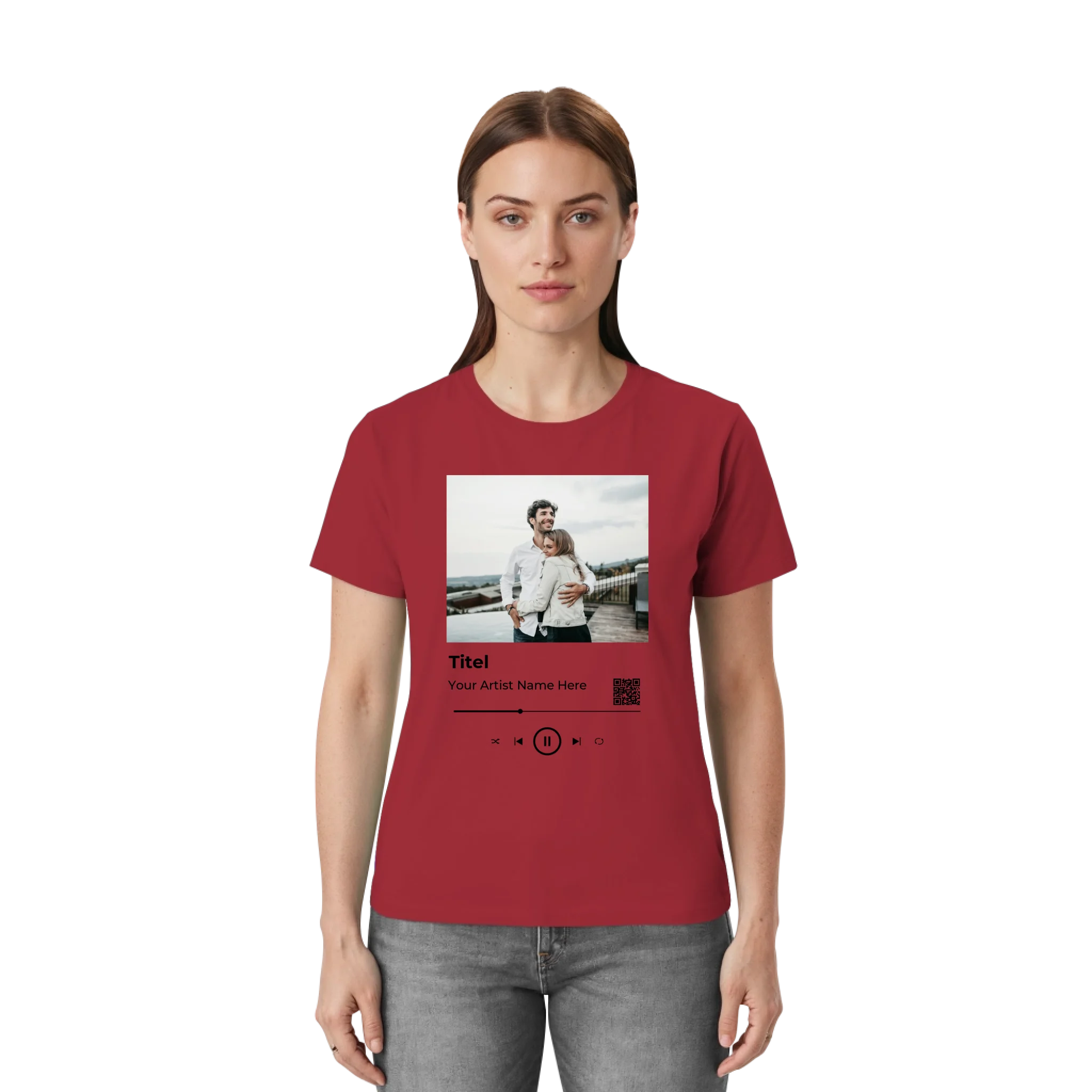 Bella + Canvas 3001 front-unisex-essential-premium-t-shirt-red-855-2000x