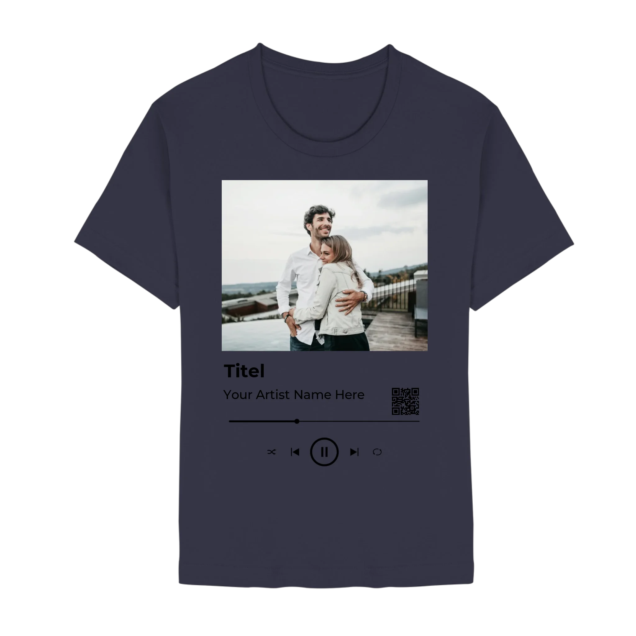Bella + Canvas 3001 front-unisex-essential-premium-t-shirt-navy-617-2000x