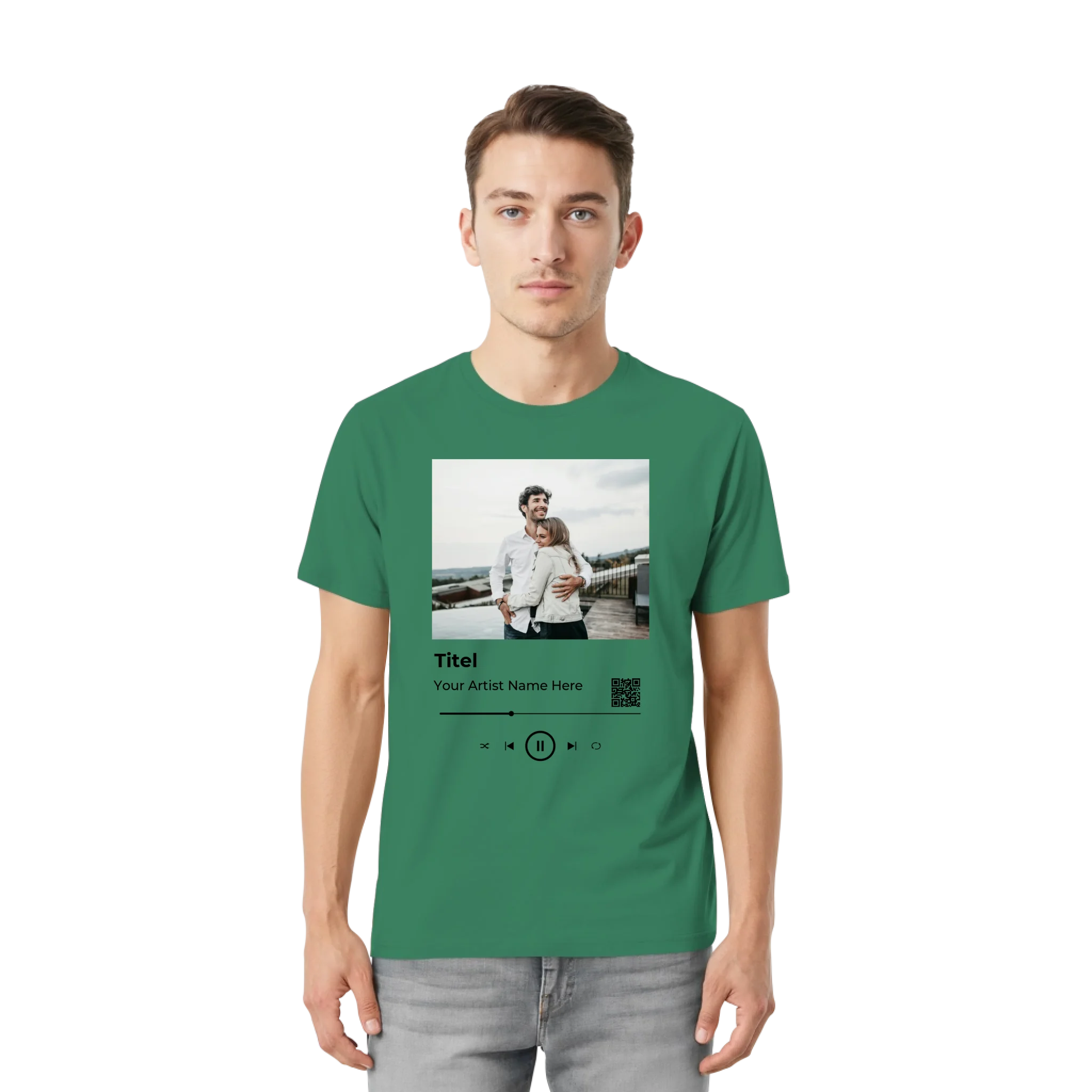 Bella + Canvas 3001 front-unisex-essential-premium-t-shirt-kelly-857-2000x