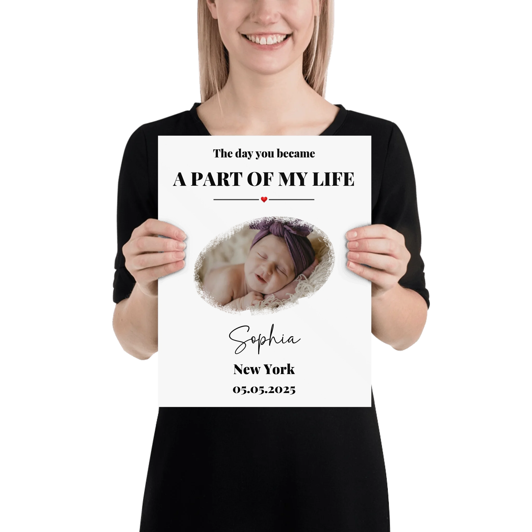 Create Your Own Photo Design 9  – Personalized Wall Art (Poster or Framed) • Museum-Quality Print
