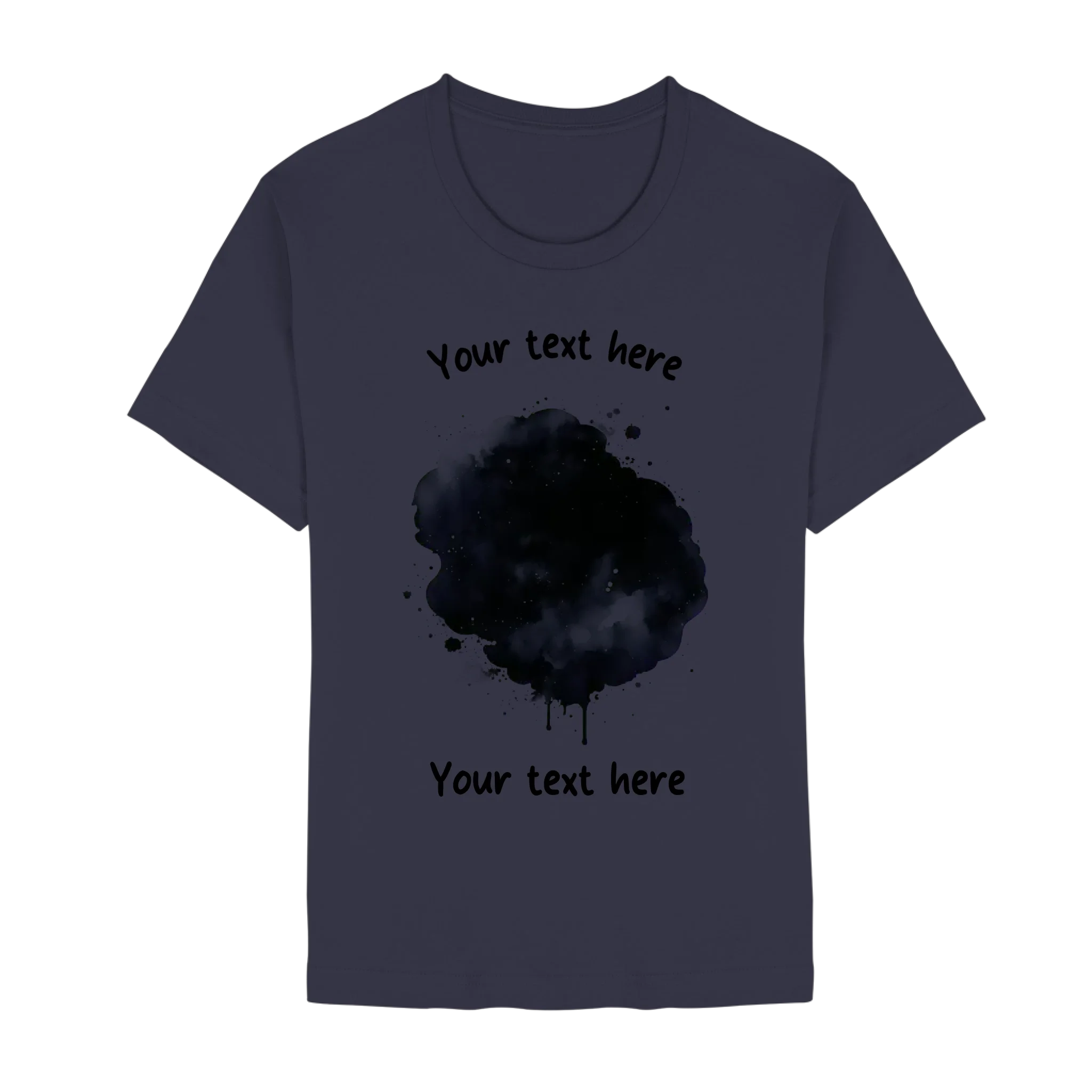 Bella + Canvas 3001 front-unisex-essential-premium-t-shirt-navy-617-2000x