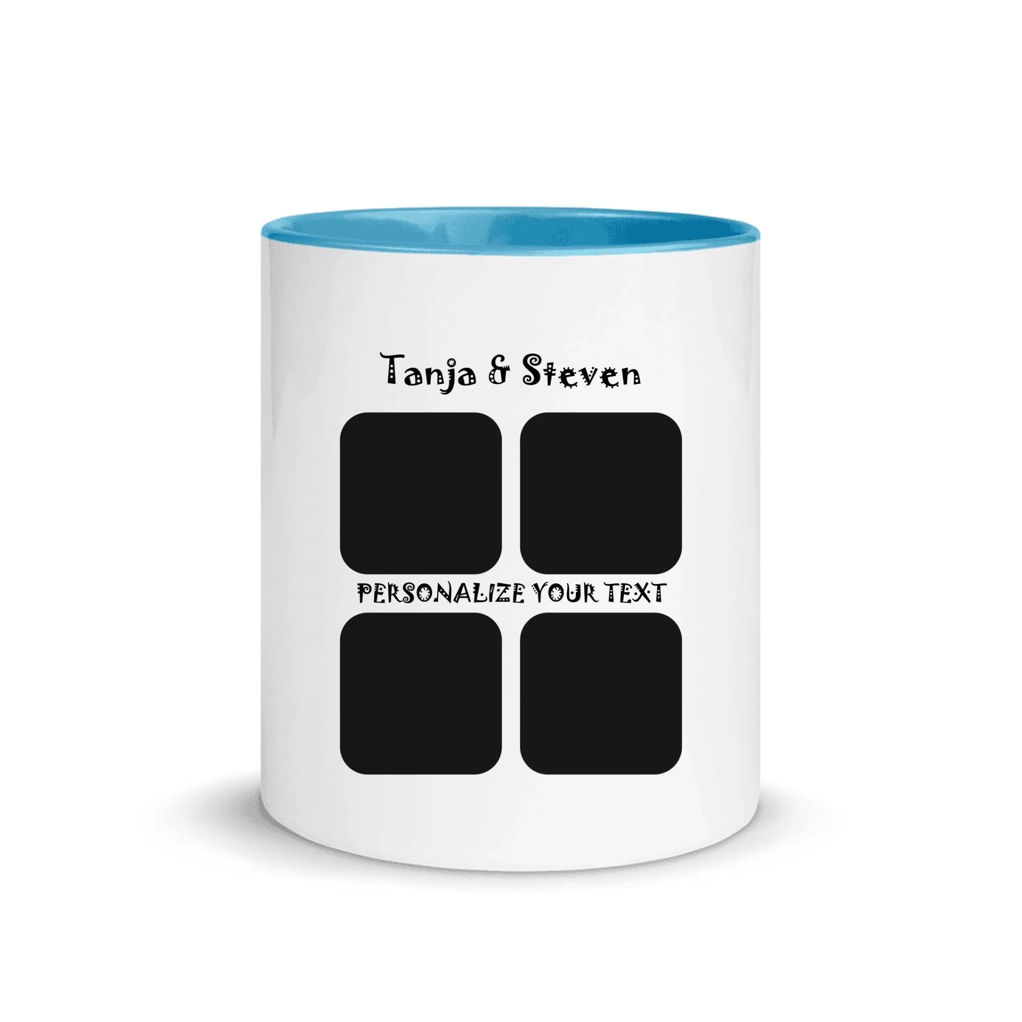 Create Your Own Photo Design 4 • Photo Collage – Personalized Unisex T-Shirt | Bella + Canvas 3001