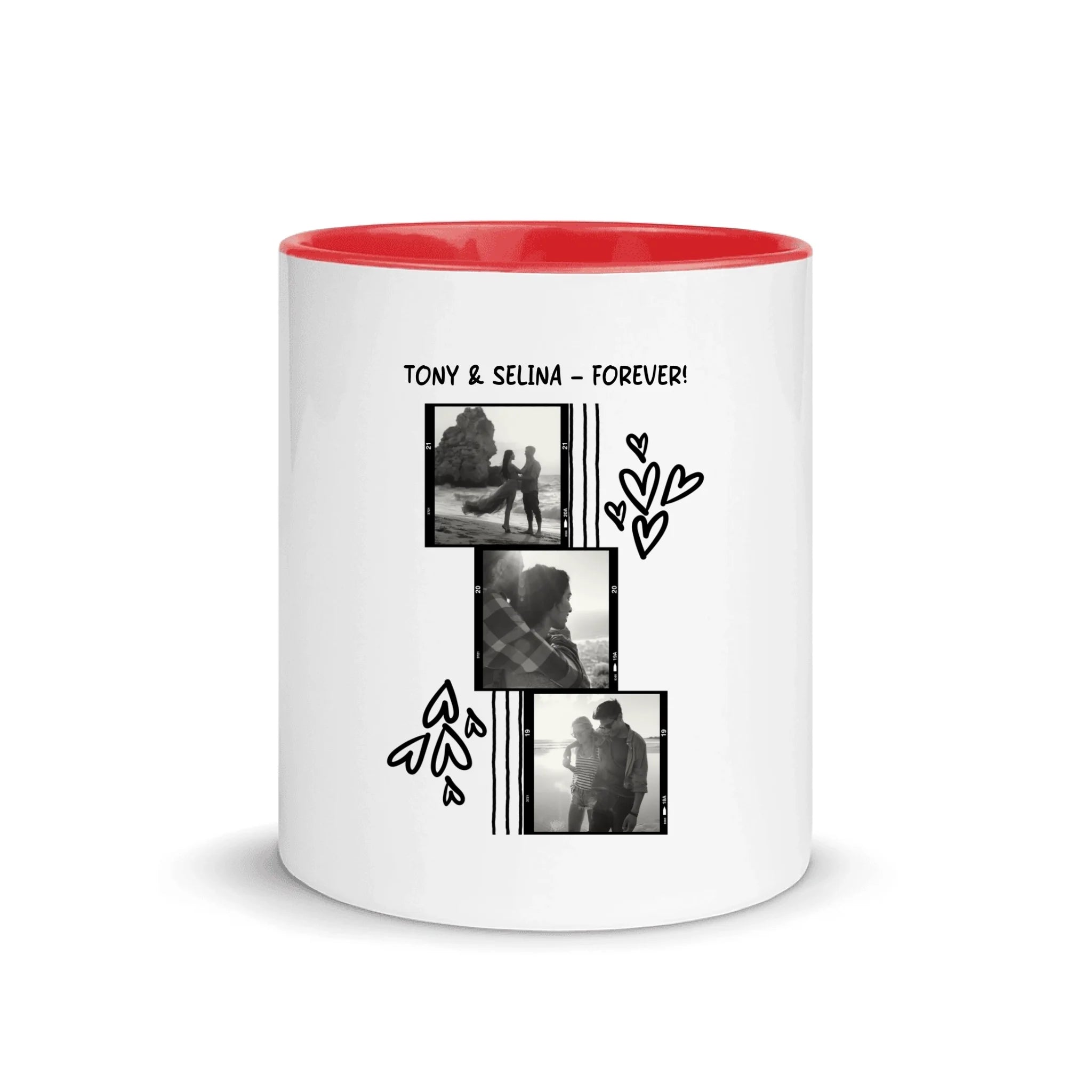 Create Your Own Photo Design 1 – Personalized Unisex T-Shirt | Bella + Canvas 3001 - 3 Photo-Collage