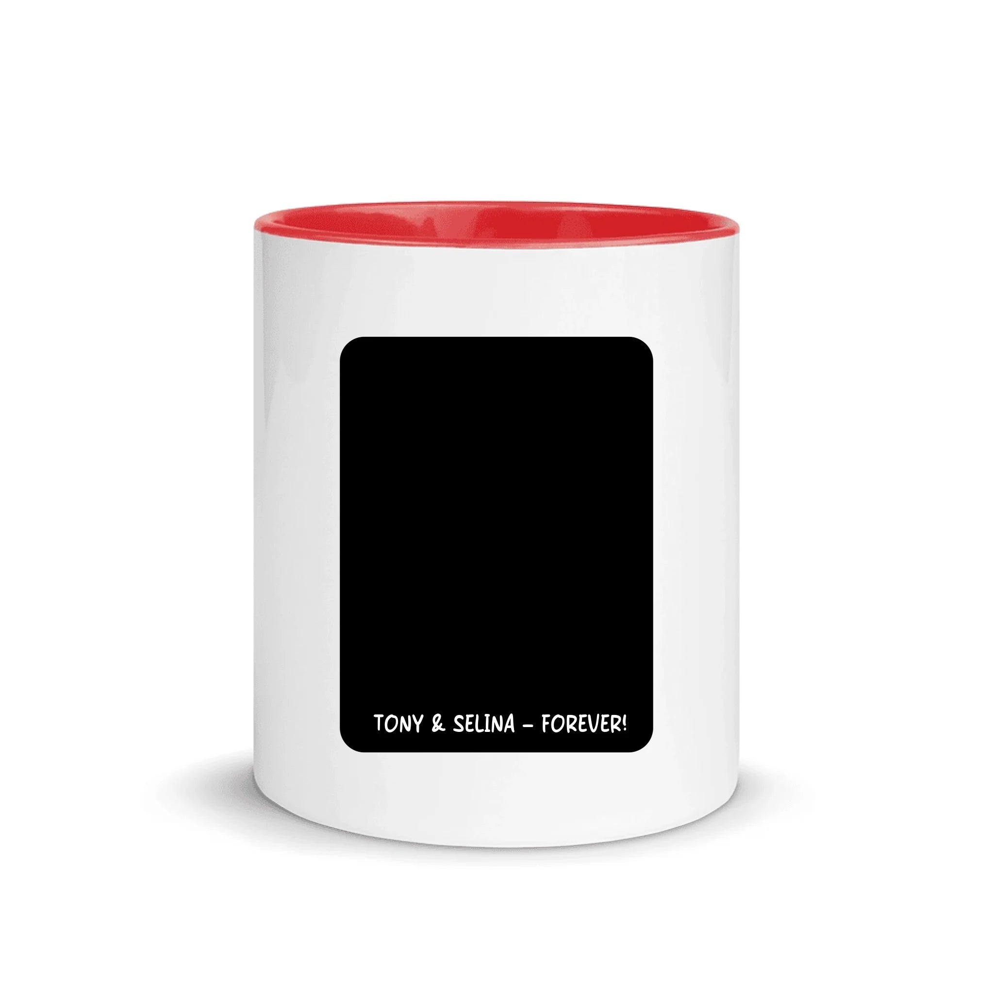 Create Your Own Photo Design 7 – Personalized Color Accent Mug – 11 oz