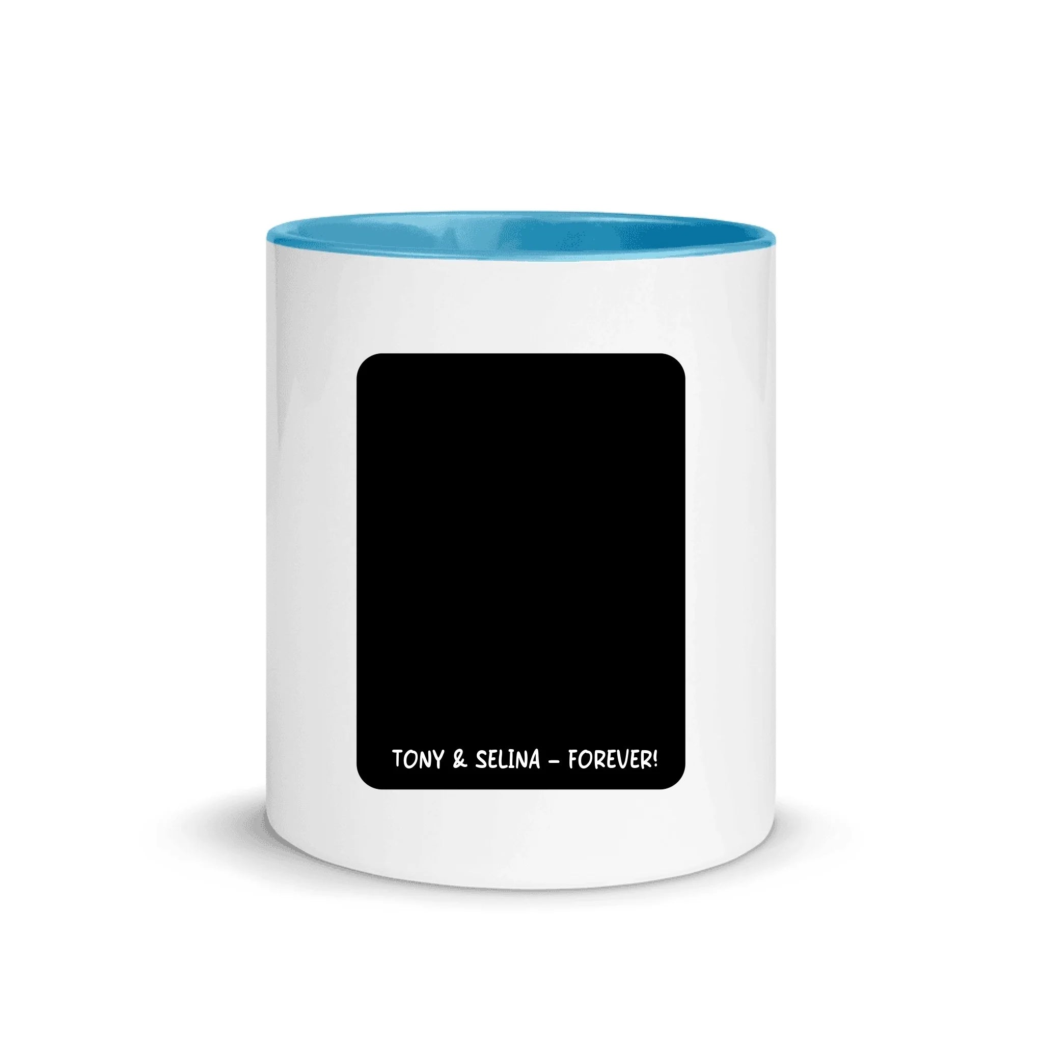 Create Your Own Photo Design 7 – Personalized Color Accent Mug – 11 oz