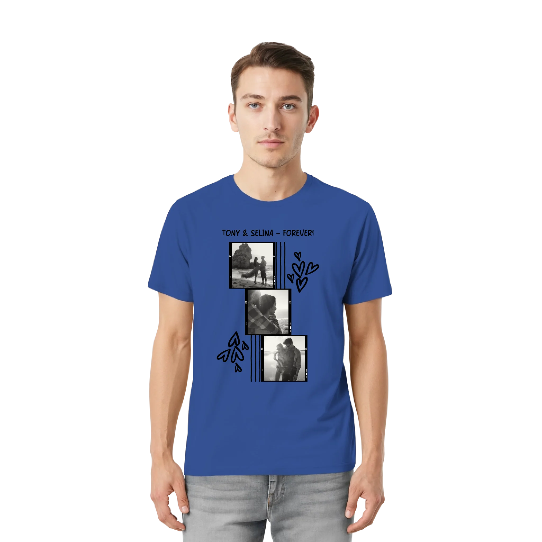 Bella + Canvas 3001 front-unisex-essential-premium-t-shirt-true-royal-857-2000x
