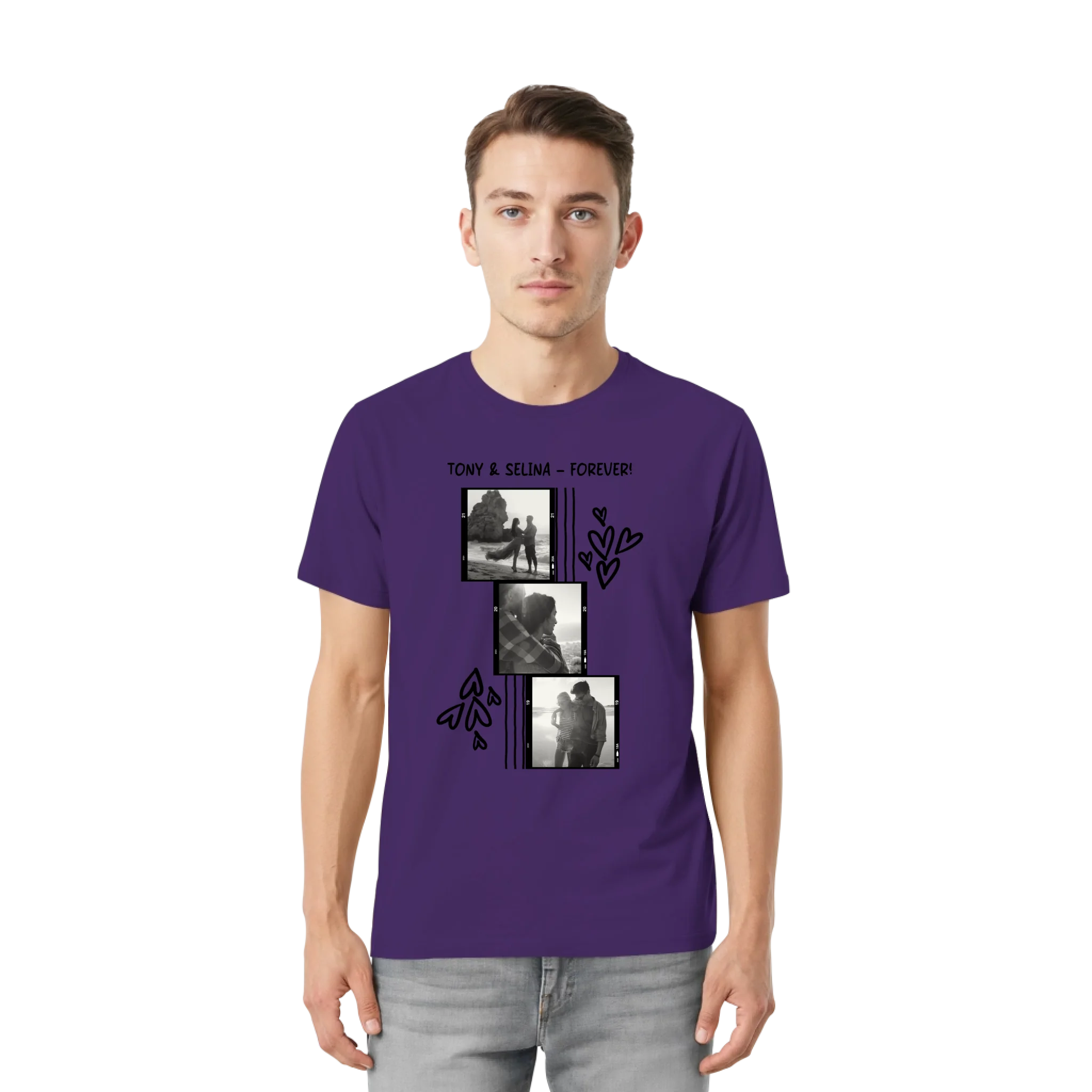 Bella + Canvas 3001 front-unisex-essential-premium-t-shirt-team-purple-857-2000x