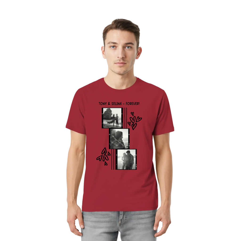 Bella + Canvas 3001 front-unisex-essential-premium-t-shirt-red-857-2000x