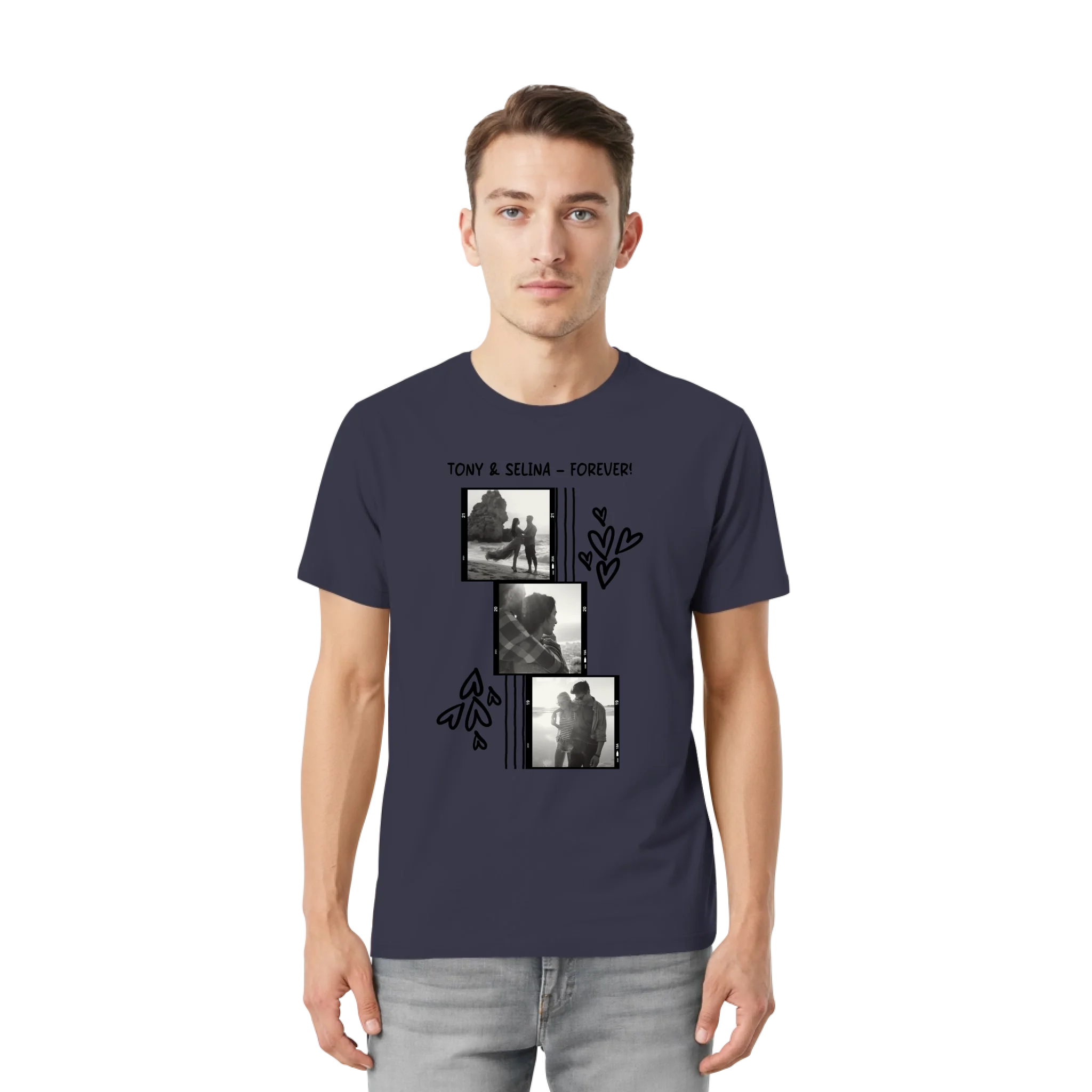 Bella + Canvas 3001 front-unisex-essential-premium-t-shirt-navy-857-2000x