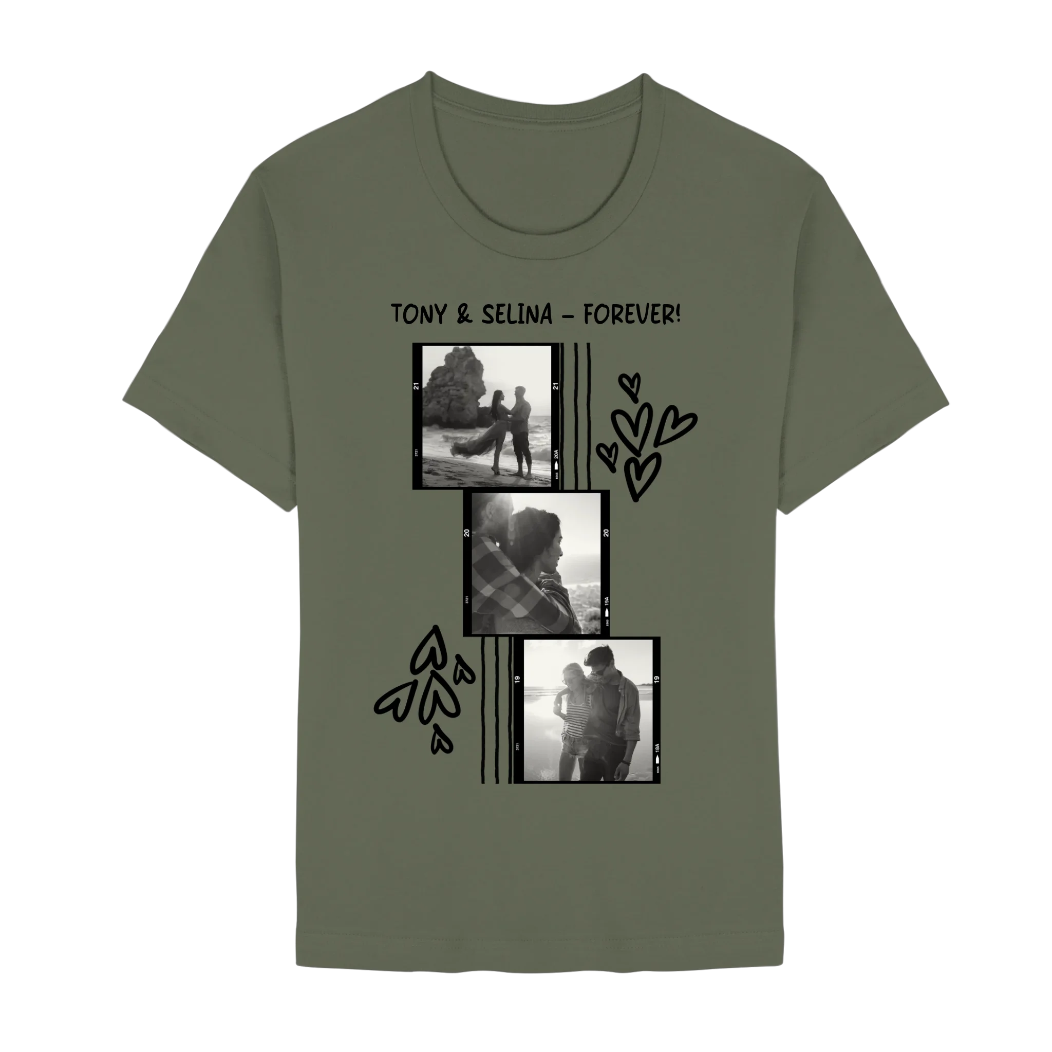 Bella + Canvas 3001 front-unisex-essential-premium-t-shirt-military-green-617-2000x