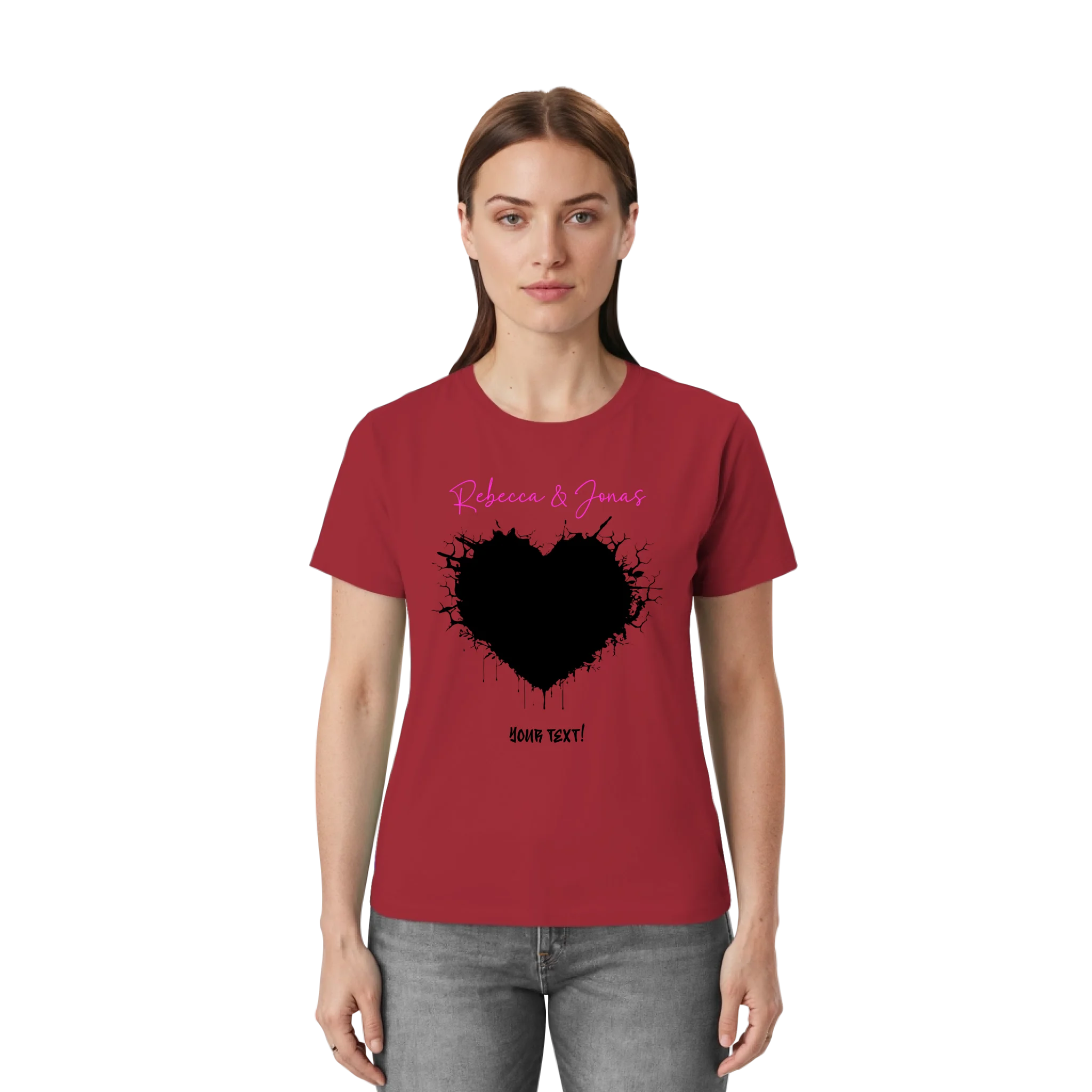 Bella + Canvas 3001 front-unisex-essential-premium-t-shirt-red-855-2000x