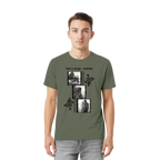 Bella + Canvas 3001 front-unisex-essential-premium-t-shirt-military-green-857-2000x