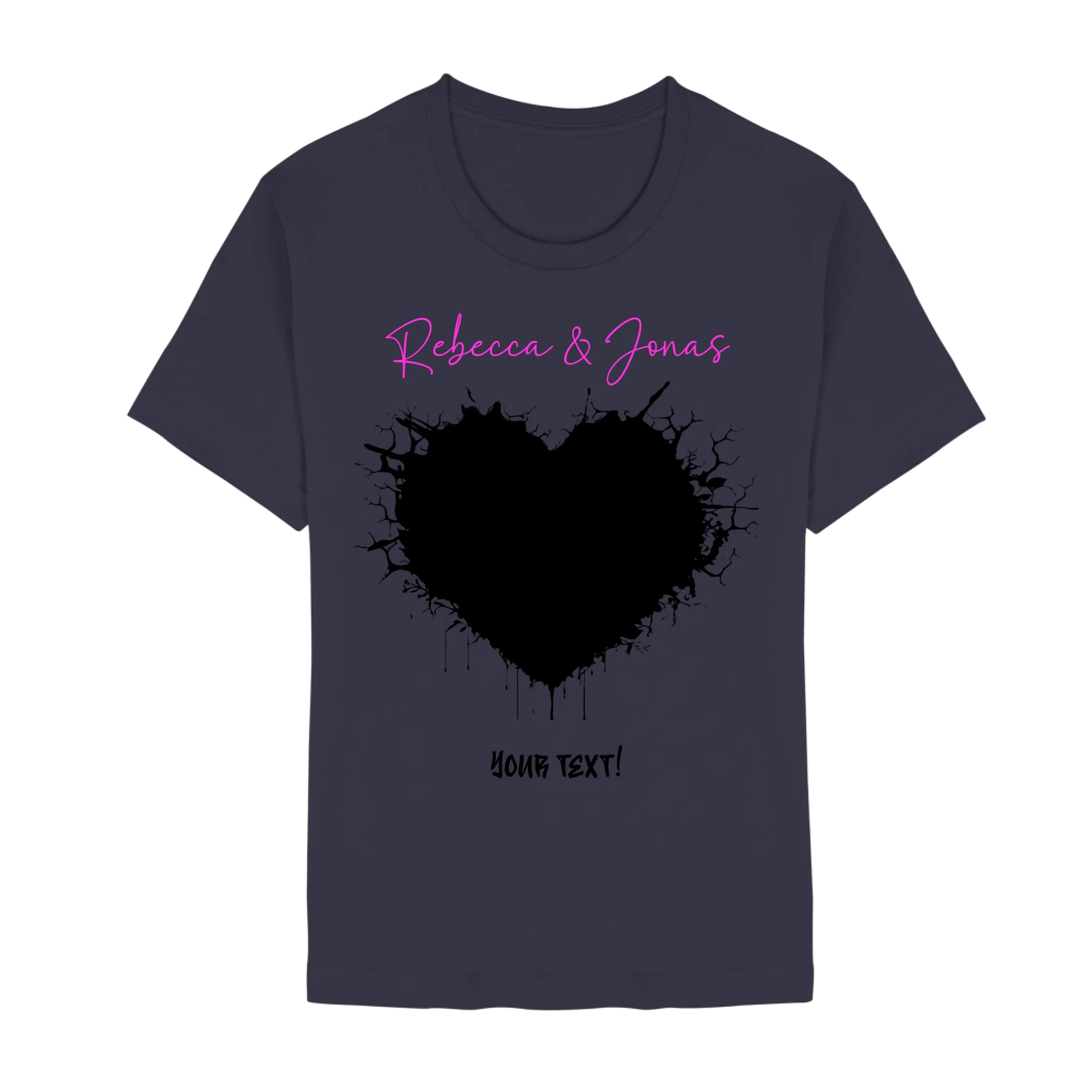 Bella + Canvas 3001 front-unisex-essential-premium-t-shirt-navy-617-2000x