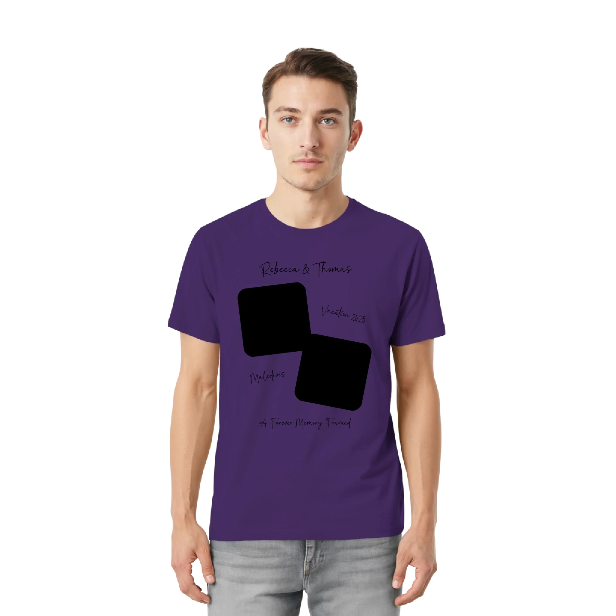 Bella + Canvas 3001 front-unisex-essential-premium-t-shirt-team-purple-857-2000x