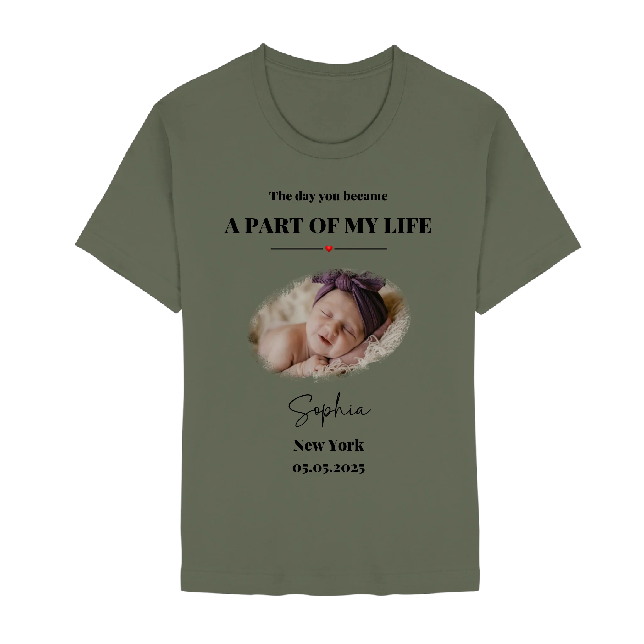 Bella + Canvas 3001 front-unisex-essential-premium-t-shirt-military-green-617-2000x
