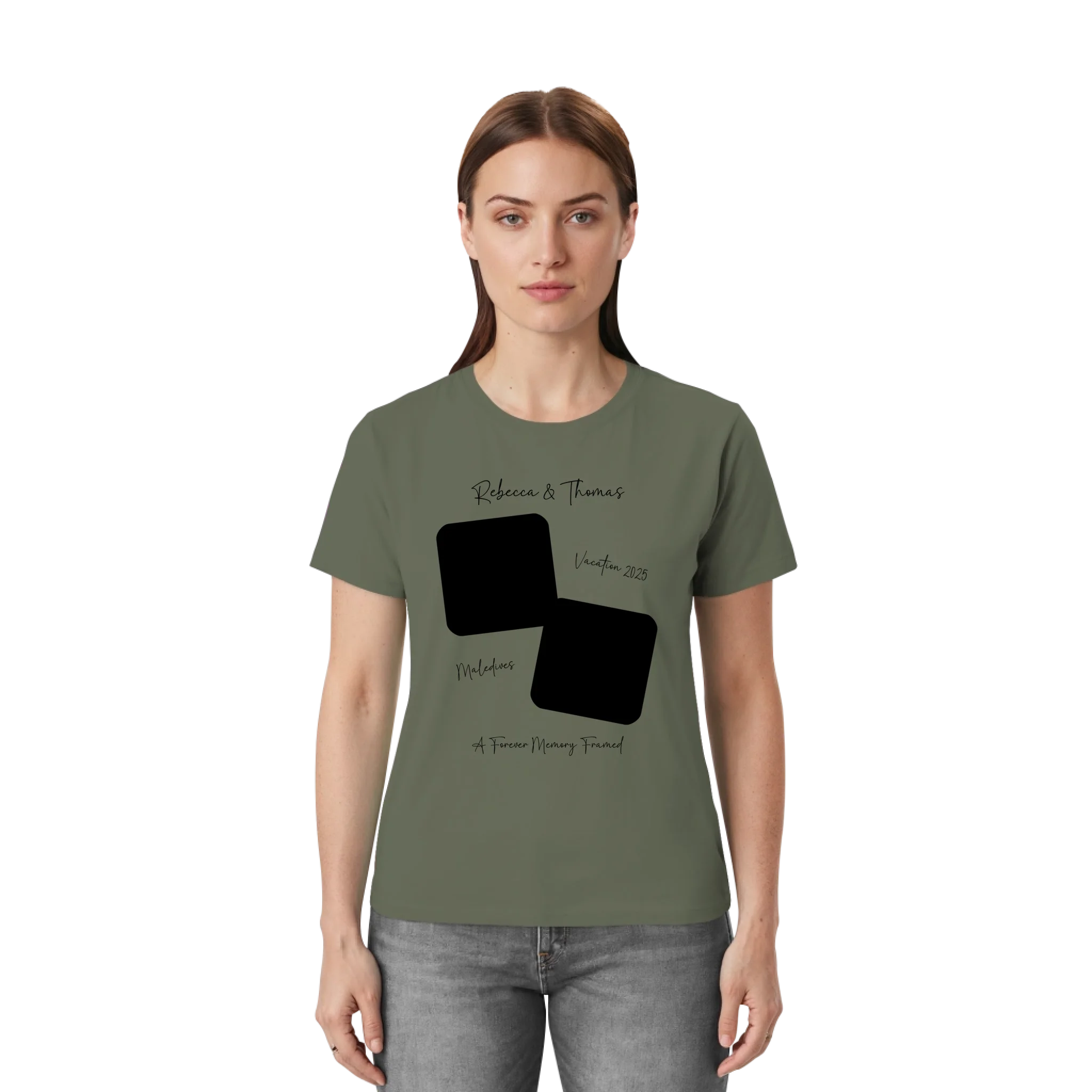 Bella + Canvas 3001 front-unisex-essential-premium-t-shirt-military-green-855-2000x