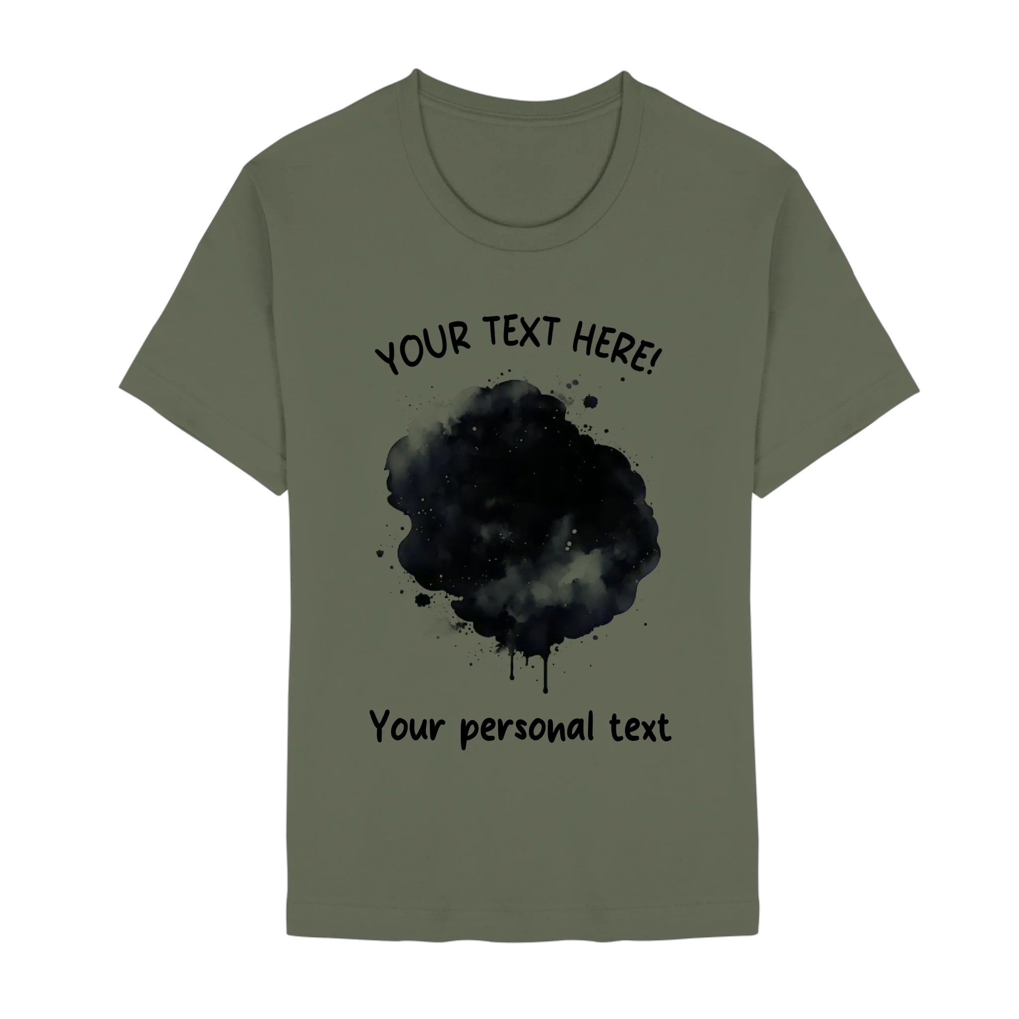 Bella + Canvas 3001 front-unisex-essential-premium-t-shirt-military-green-617-2000x